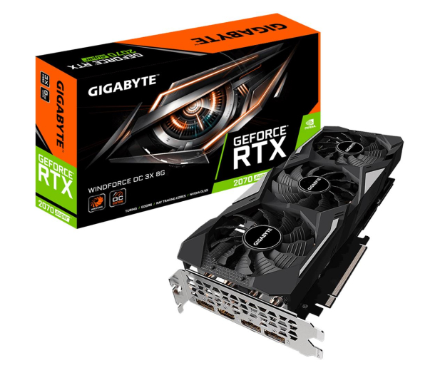 Gigabyte GeForce RTX 2070 SUPER WINDFORCE OC 3X 8GB